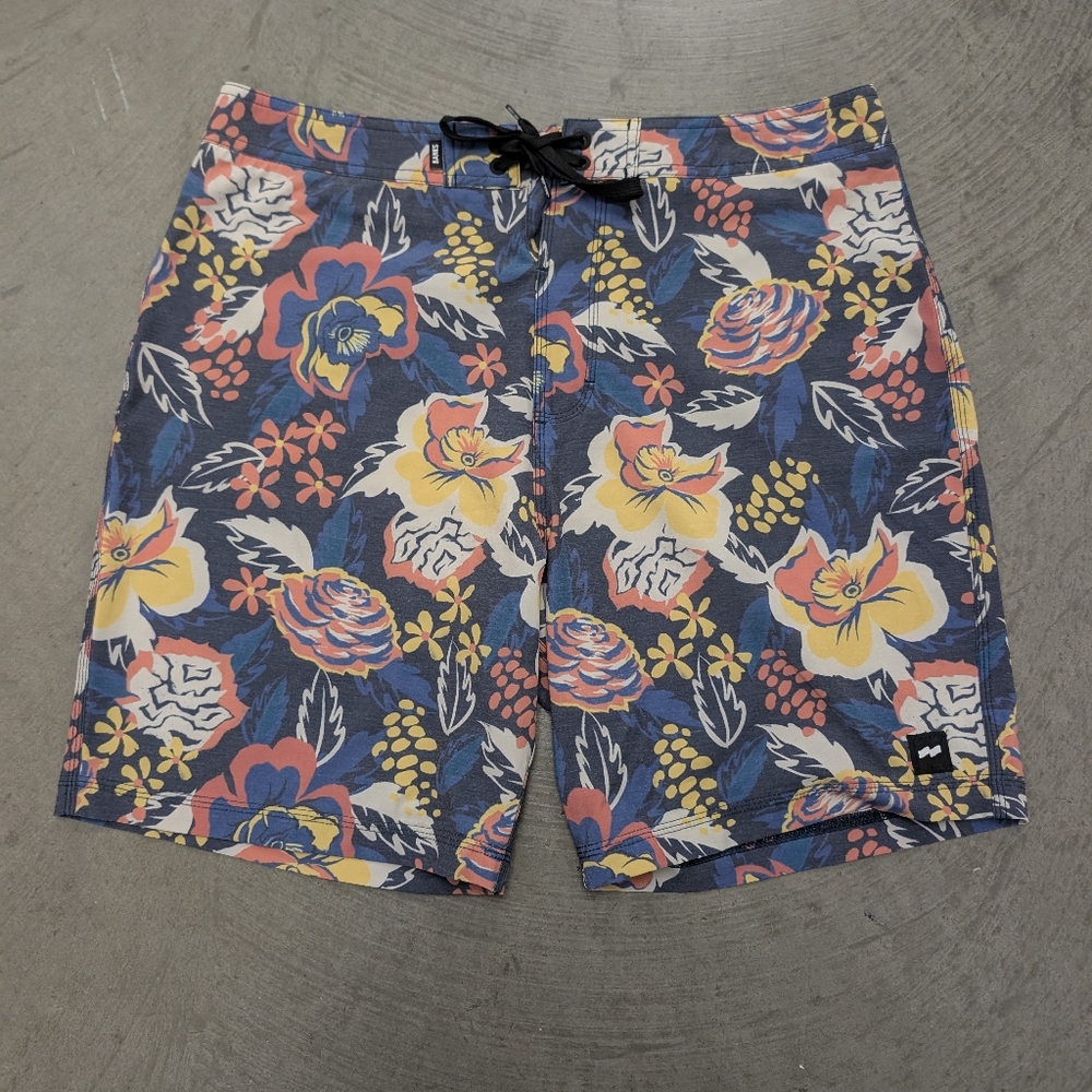 Banks Journal Floral Swim Shorts, Medium